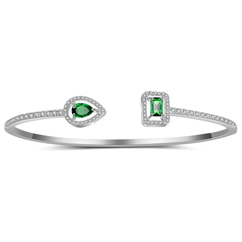 Βραχιόλι ορειχάλκινο με zircon - w633