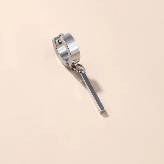 *Earrick male single steel with 1 piece-ea532