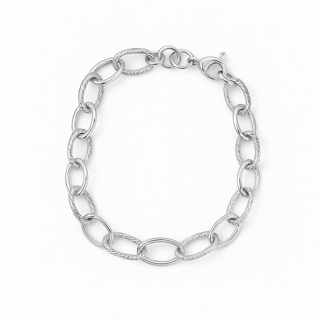 Βραχιόλι ανδρικό ατσάλινο - w240