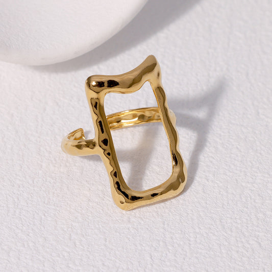 Ring Gold Plot Open-R057 Ring