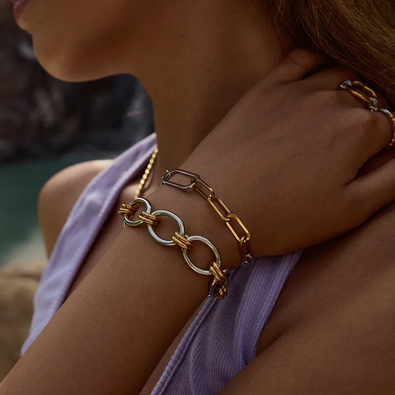 Brachioli chain of gold with gold - br259