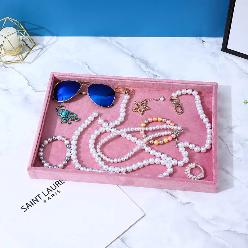 Disco per gioiello in pelle scamosciata rosa - p036