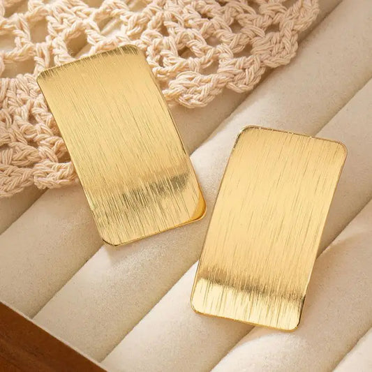 Cercei din alamă Chrysa - w120