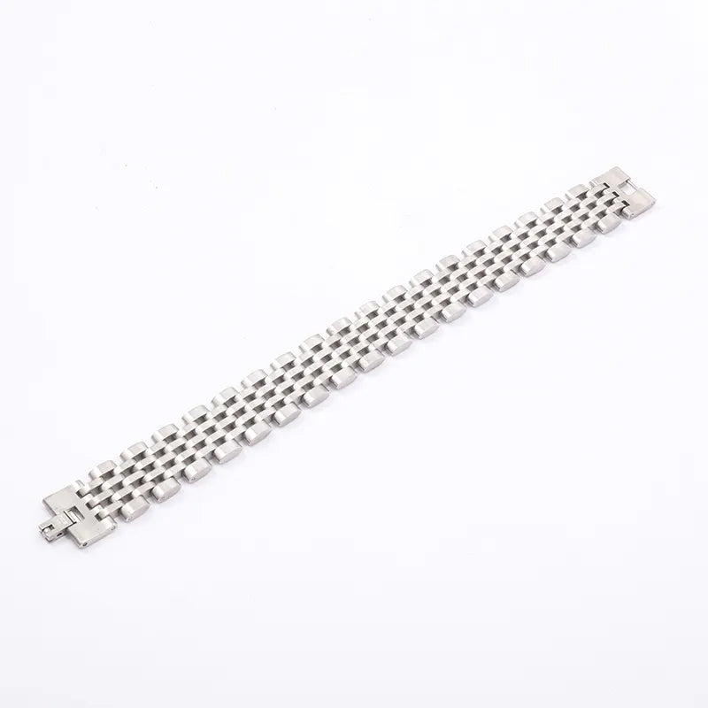 Men's steel bracelet - w291