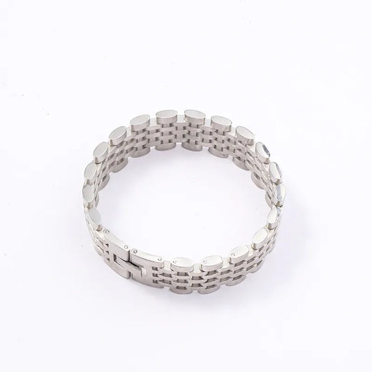 Men's steel bracelet - w291