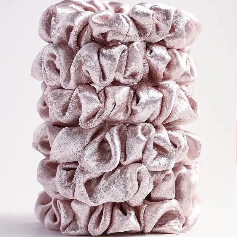 Λαστιχάκια scrunchie σετ 6 τεμάχια - HA072