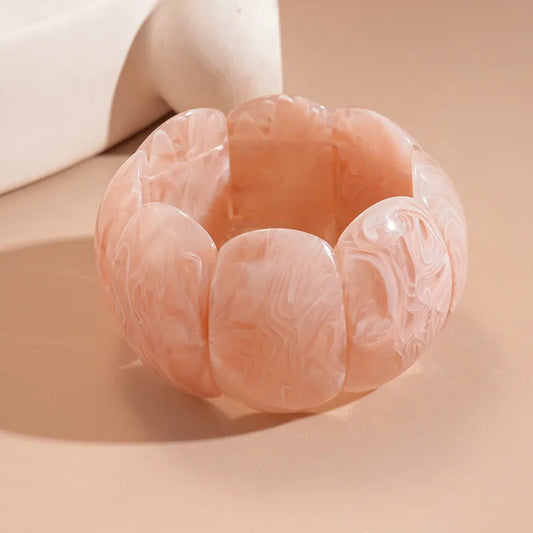 Βραχιόλια ακρυλικά με λάστιχο - BR352