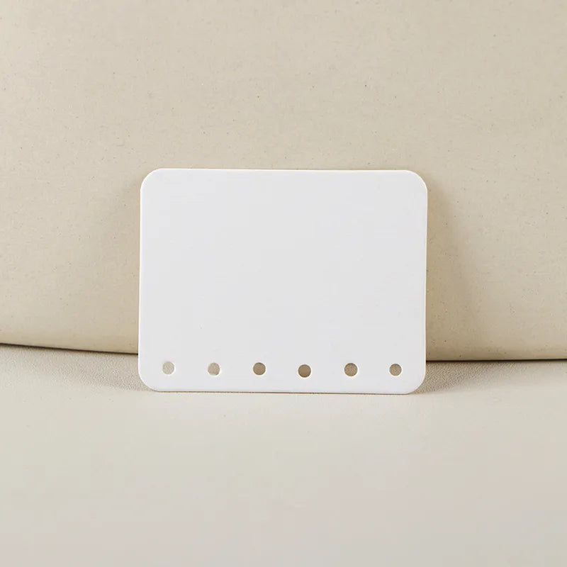 Καρτελάκια για σκουλαρίκια kraft 4.5x3.5 50τμχ - P101