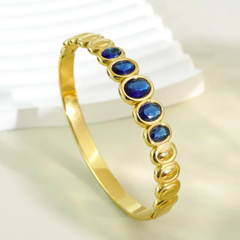 Steel gold and silver bracelet - BR364