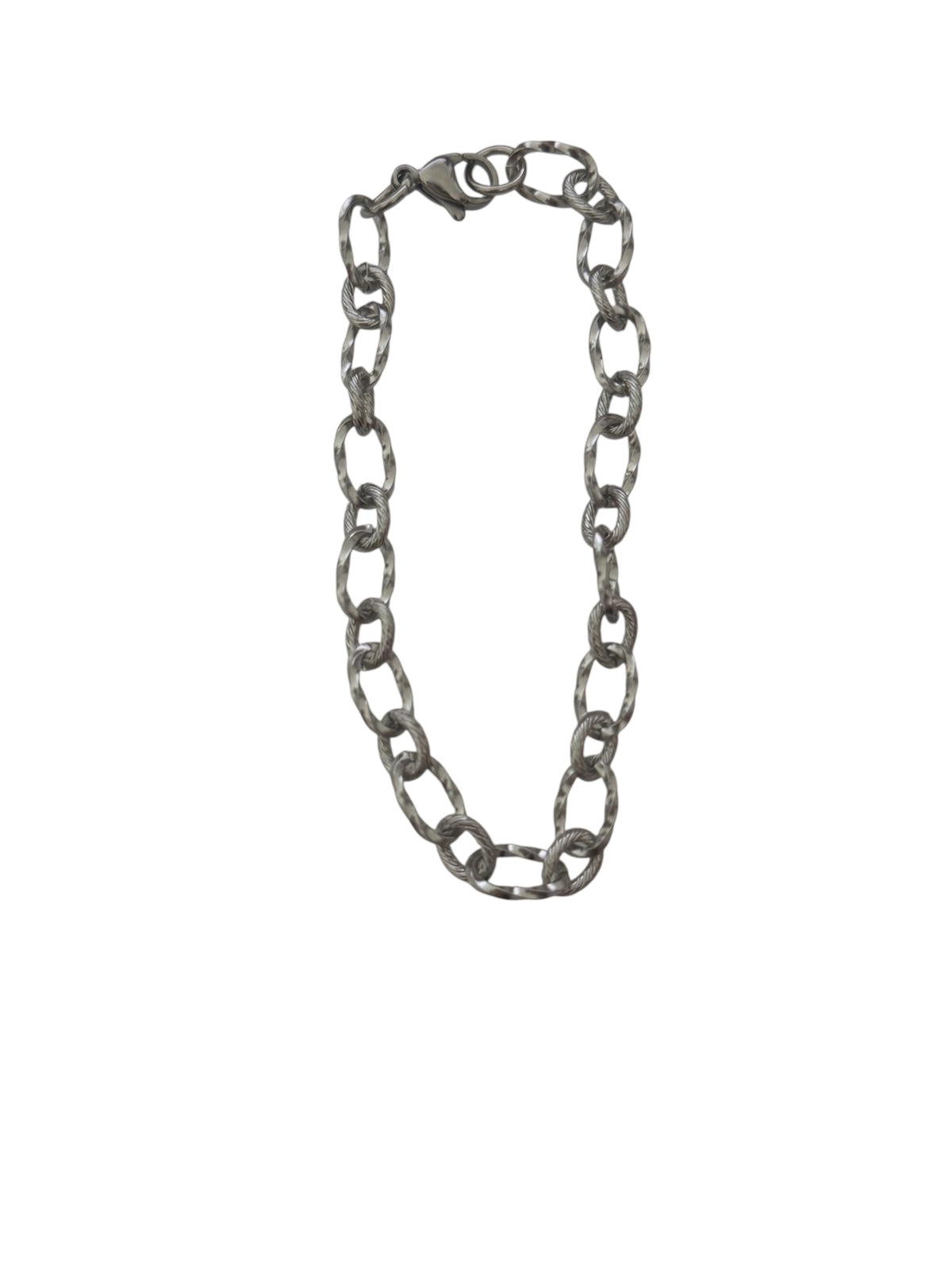 Steel chain bracelet - w364
