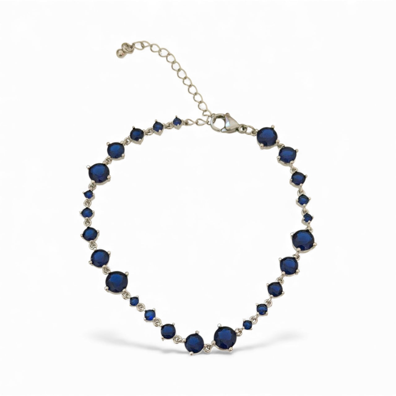 Βραχιόλι ορειχάλκινο με zircon - w650