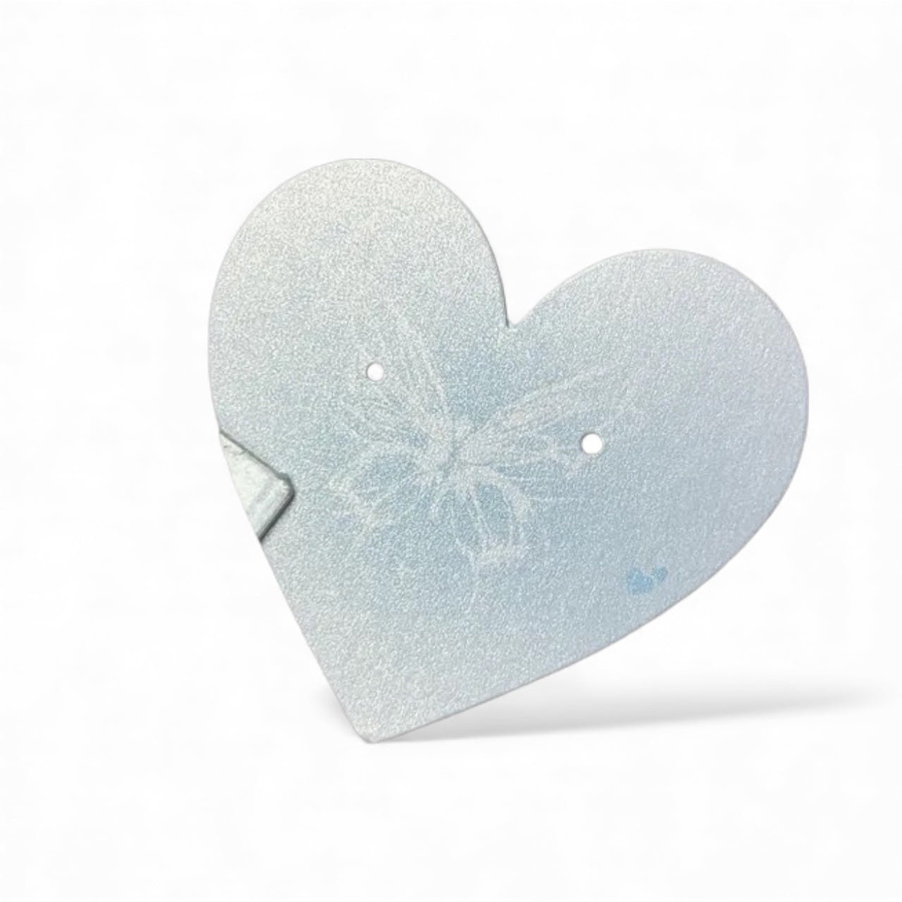 Καρτελάκια για σκουλαρίκια καρδιά 5x3.5 50τμχ - P076