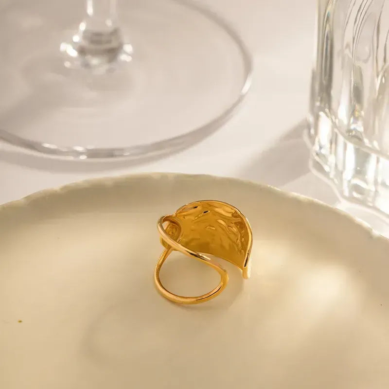 Steel ring with special shape-R214