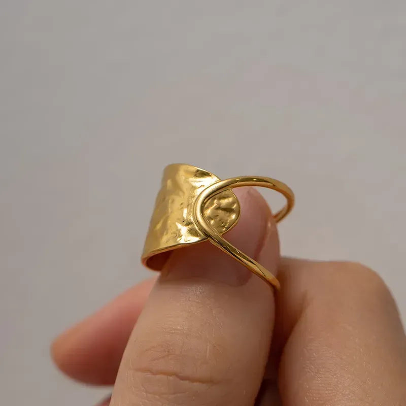 Steel ring with special shape-R214