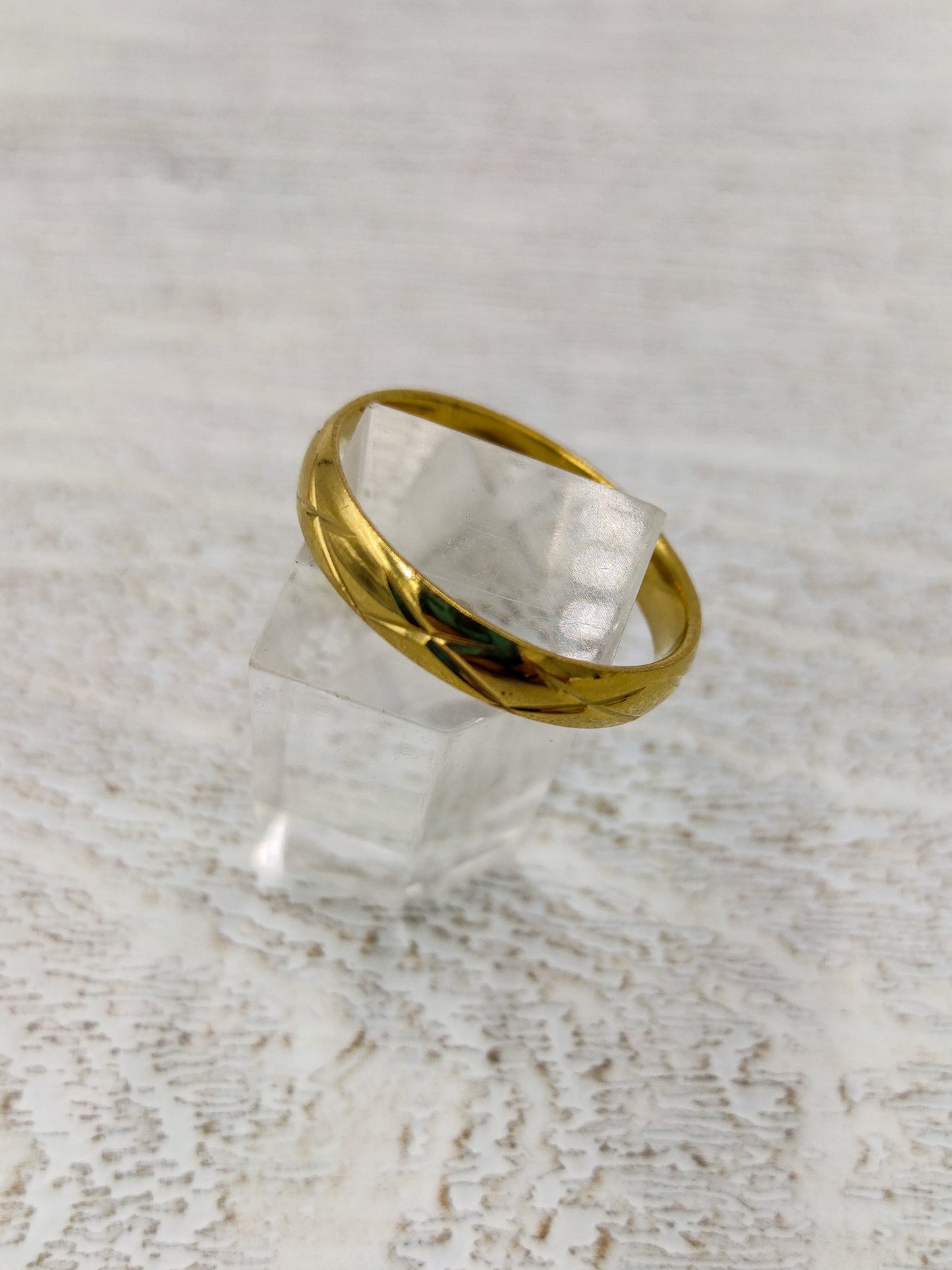 Anneau de mariage de mariage Rum de mariage