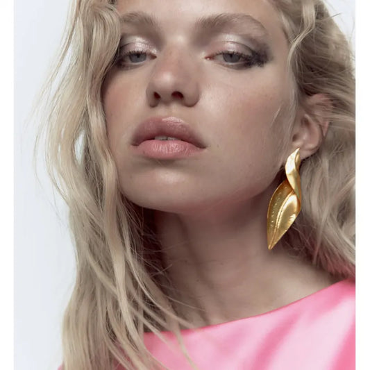 Earrings Gold Sheet - EA188