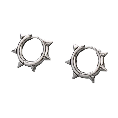 Σκουλαρίκια ατσάλι με καρφιά-EA703