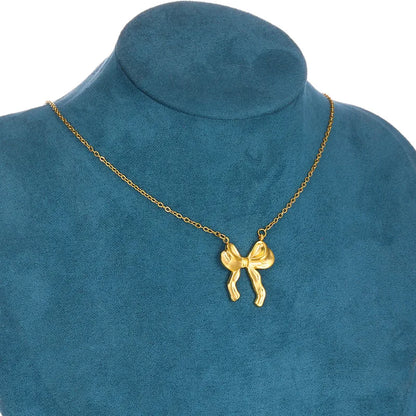 Set triplu din otel placat cu aur cu arc-SET051