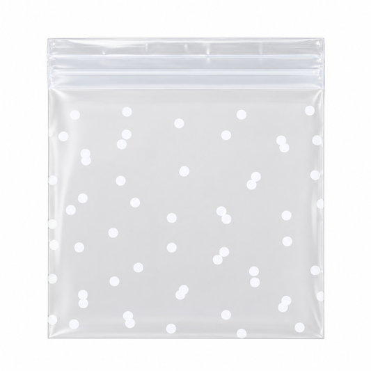Bolsas transparentes con corazones 50ud - P069