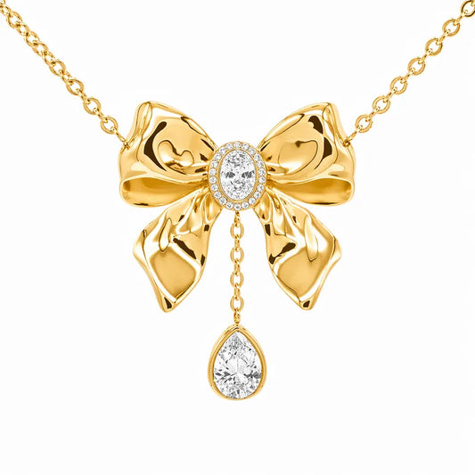 Collana con perle blu e stella marina in acciaio - NE449