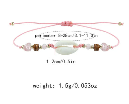 Σετ 12αδα βραχιόλια με κοχύλια - SET080