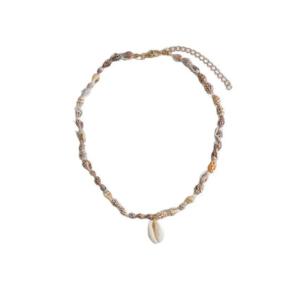 Κολιέ με κοχύλια - w483