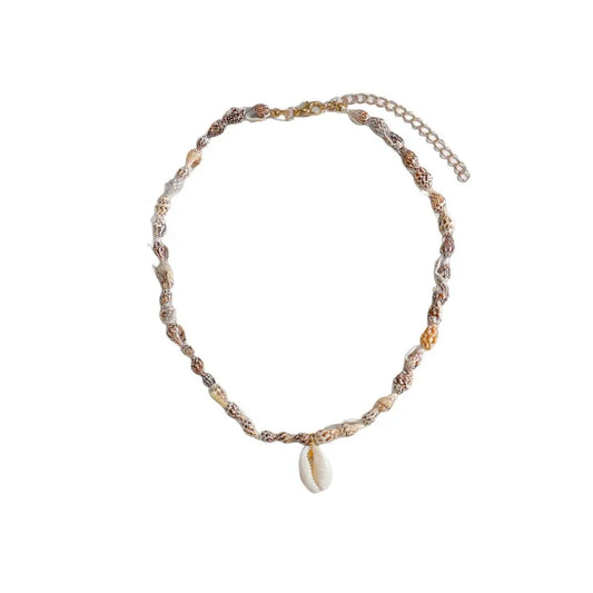 Κολιέ με κοχύλια - w483