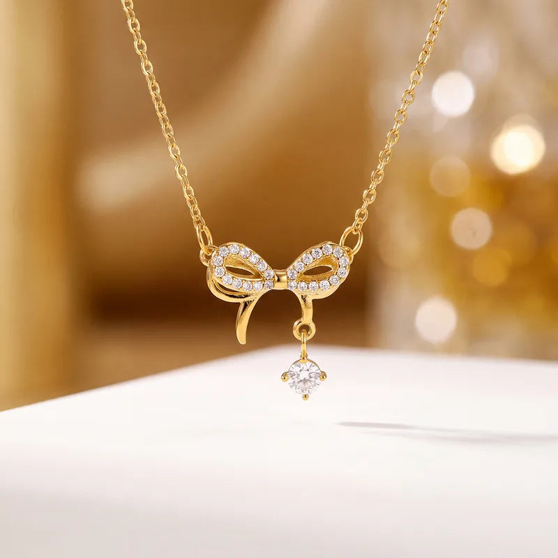 Collar de acero con corazón de resina sintética - NE596