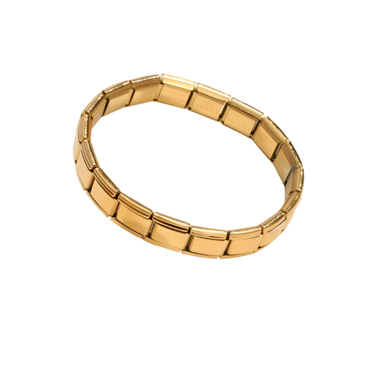 Bracelet Gold Steel single-br226