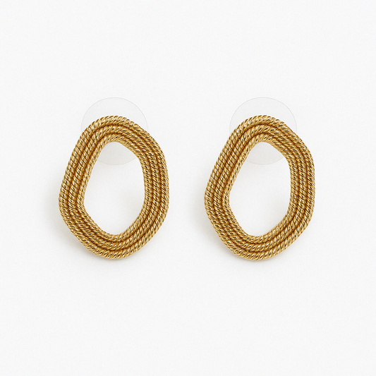 Steel earrings - w197