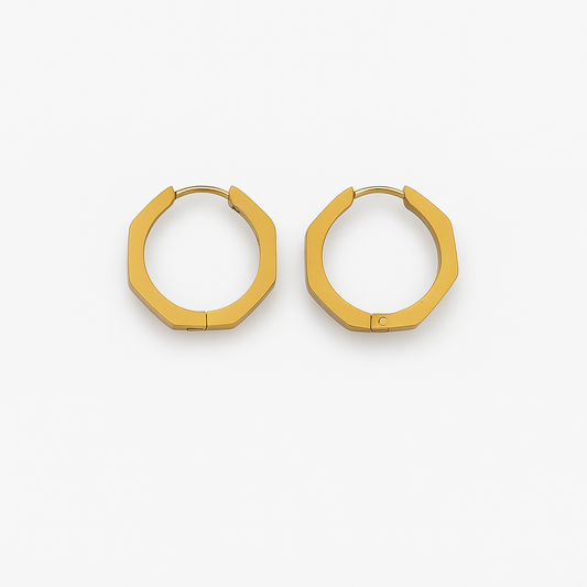 Σκουλαρίκια ατσάλινά Χρύσα - w352