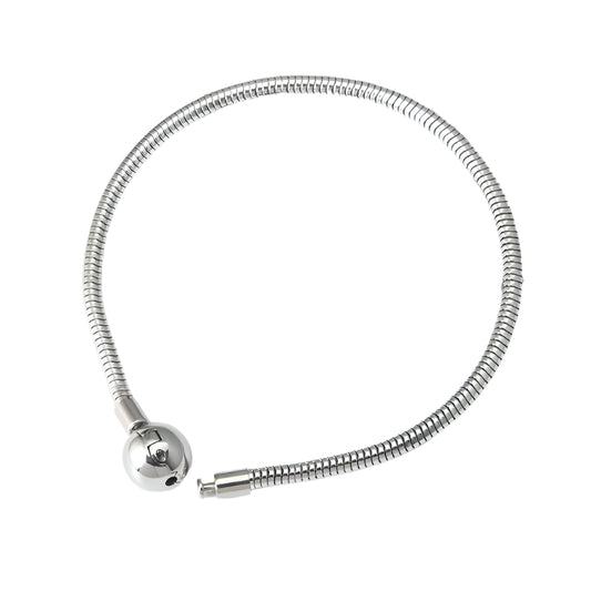 Titanium bracelet simple with ball-br279