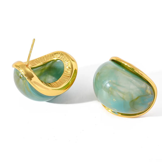 Earrings of Achali Blue-EA085