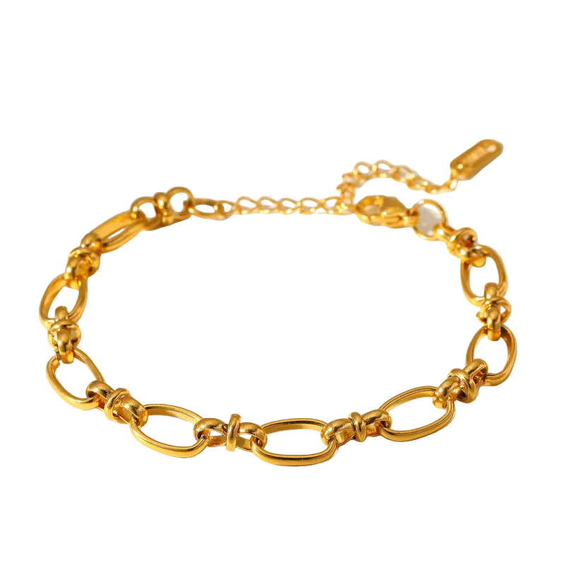 Bracelet Gold Plated Chain-Br016