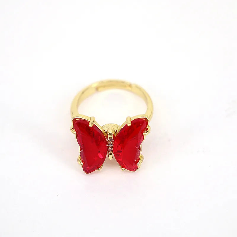 Δαχτυλίδι με πεταλούδα - R200