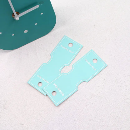 Καρτελάκια τιρκουάζ 4.5x12 50τμχ - P093