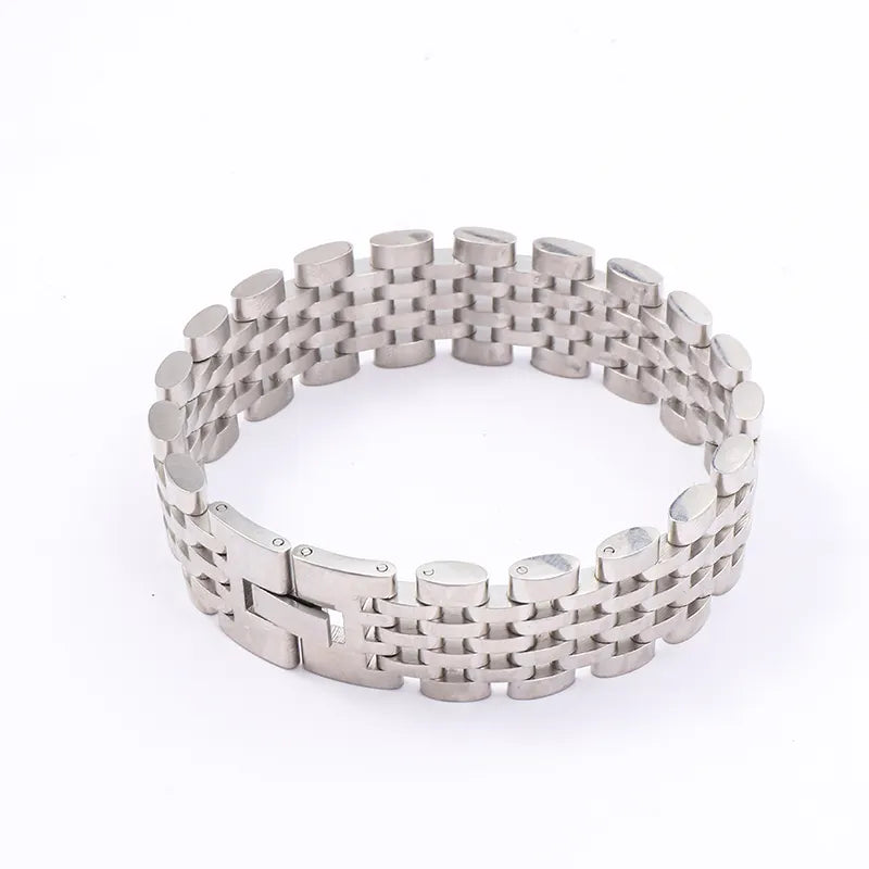 Men's steel bracelet - w291