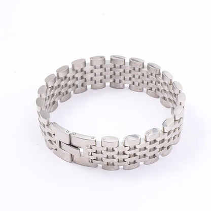 Men's steel bracelet - w291