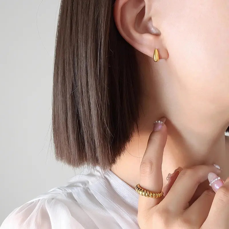 Σκουλαρίκια ατσάλινα - w198