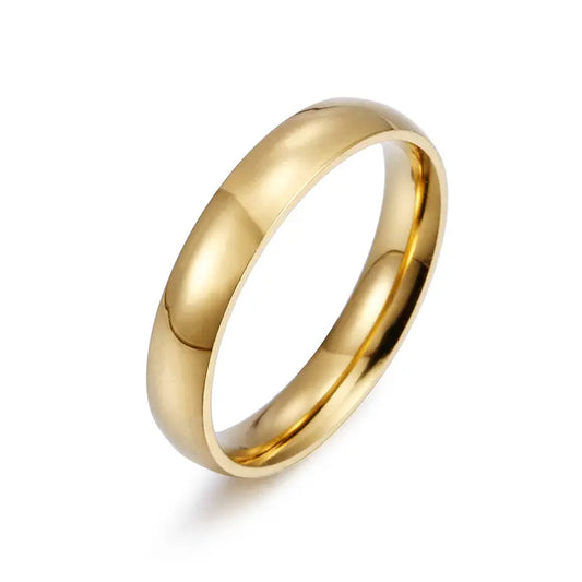 Ring Steel Vera Slim Gold-R127