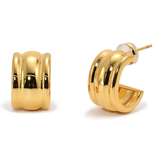 Steel earrings - w195