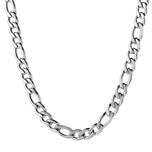 Figaro 8mm -type silver chain - ne121