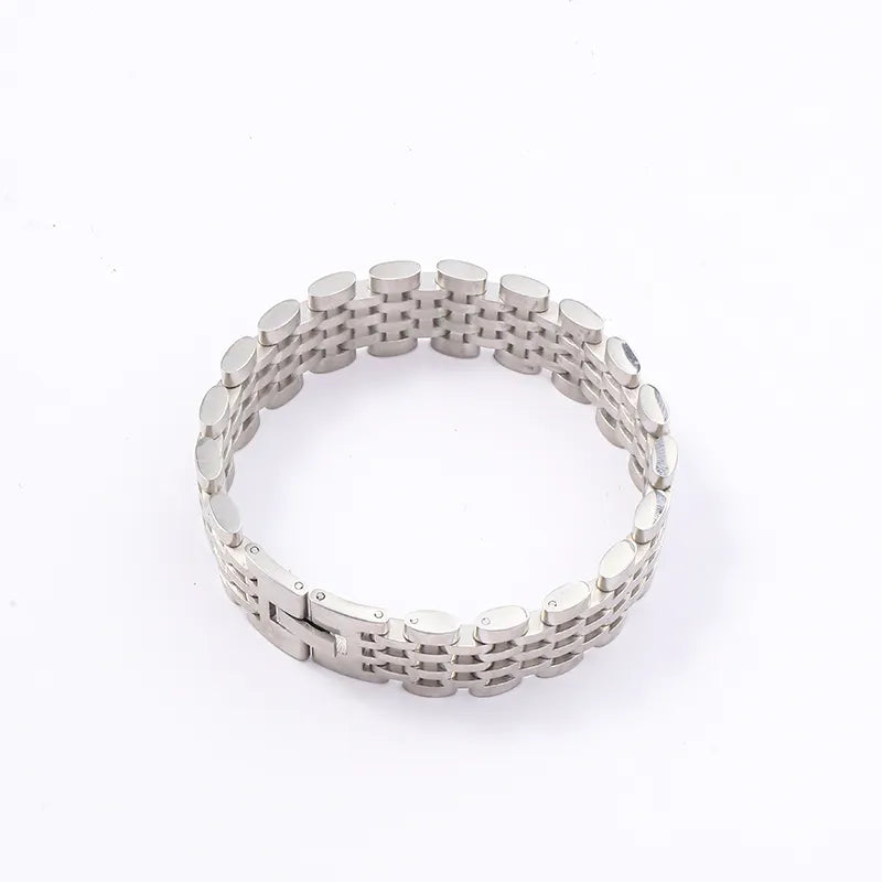 Men's steel bracelet - w291