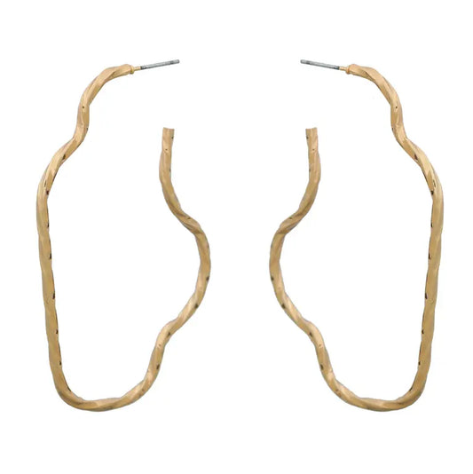 Steel earrings - w188