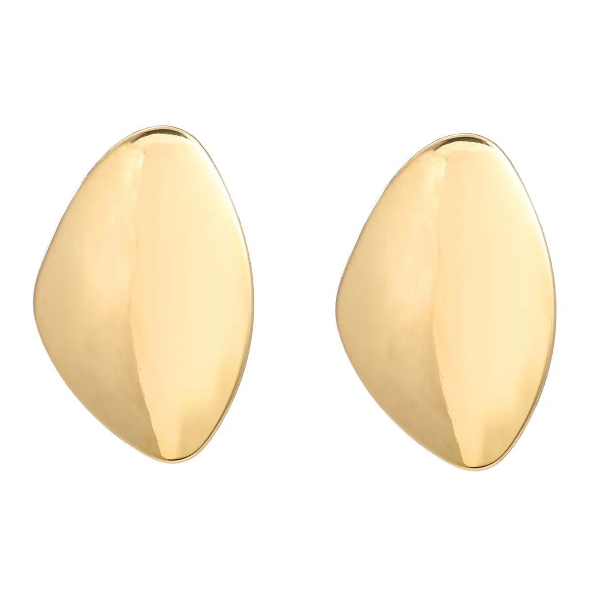 Brass earrings - w199