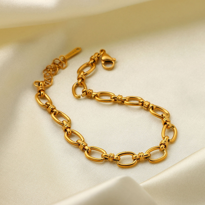 Bracelet Gold Plated Chain-Br016