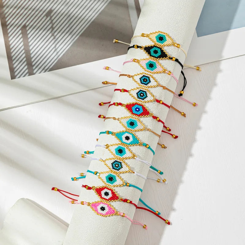 Βραχιόλι με σκοινί και μάτι - BR410