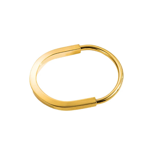 Handcuit bracelet in oval-br218