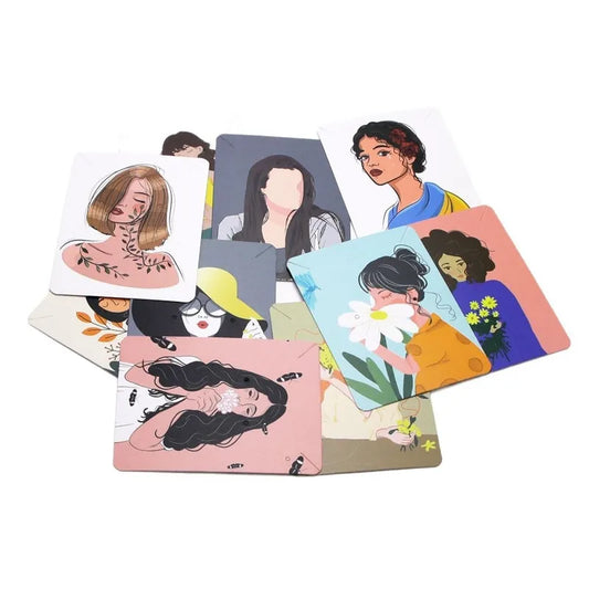 Καρτελάκια με φιγούρες 6x8cm 50τμχ - P086