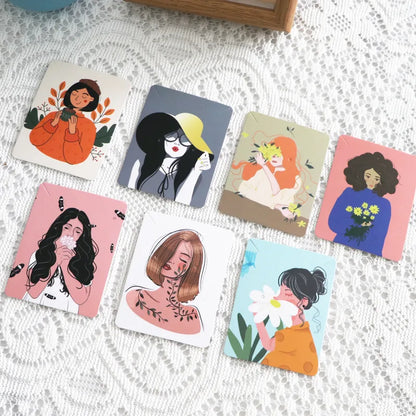 Καρτελάκια με φιγούρες 6x8cm 50τμχ - P086